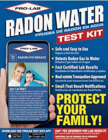 Lowes comment tester le kit de test d'eau de radon