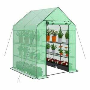 A melhor opção de kit de estufa: Nova Microdermoabrasão Mini Walk-In Greenhouse