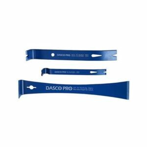A melhor opção de pry bar: Dasco Pro 91 Pry Bar Set, 3 peças