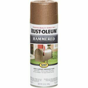 De bästa alternativen för kopparfärg: Rust-Oleum 210849 Stoppar rosthammad sprayfärg