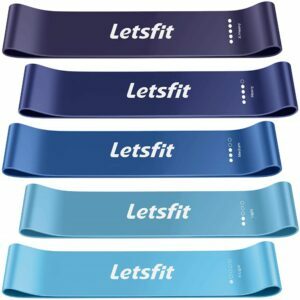 As melhores opções de bandas de resistência: Letsfit Resistance Loop Bands