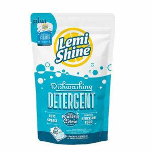 A melhor opção de detergente natural para lava-louças: cápsulas Lemi Shine Natural para lava-louças com ácido cítrico