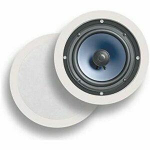 A melhor opção de alto-falantes de parede: Polk Audio RC60i 2 vias Premium In-teto redondo de 6,5 "