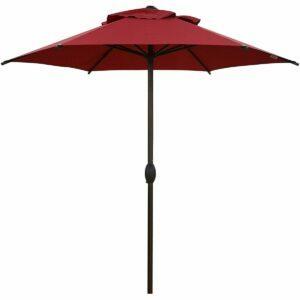 La mejor opción de ofertas de muebles para el día: Abba Patio 7.5ft Outdoor Patio Umbrella