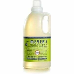 La mejor opción de detergentes para ropa para sistemas sépticos: Sra. Detergente líquido para ropa Meyer's
