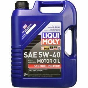 Лучший вариант синтетического масла: Liqui Moly 2041 Premium 5W-40 Synthetic Motor Oil