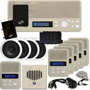 A melhor opção de sistema de intercomunicação em casa: IST I2000 Music & Intercom Kit Deluxe para 5 quartos