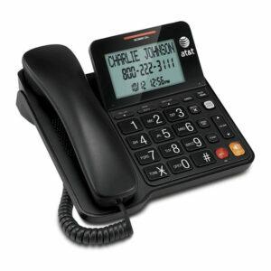Den bedste fastnettelefonmulighed: AT&T telefonopkalds -ID XL -knapper med ledning