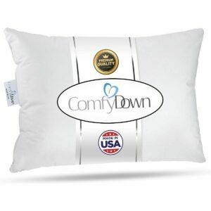 Лучший вариант перьевых подушек: дорожная подушка ComfyDown