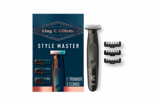 A melhor opção de presente de formatura King C Gillette Style Master aparador de barba