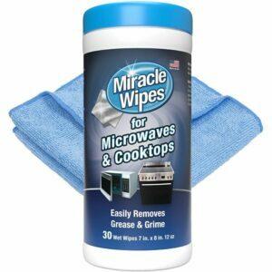 Najboljša možnost čiščenja peči: MiracleWipes za mikrovalovne pečice in kuhalne plošče