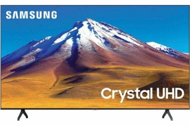 Det bästa julförsäljningsalternativet: Samsung - 70" 4K Crystal UHD Smart Tizen TV