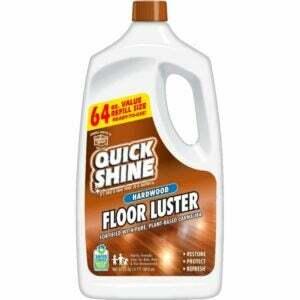 Najboljša možnost laka za lesena tla: Quick Shine Hardwood Floor Luster