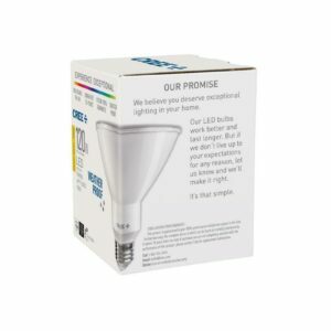 melhor opção de lâmpadas externas: Lâmpada fluorescente LED branca brilhante equivalente CREE 120W