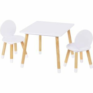 A melhor opção de mesas infantis: conjunto mesa infantil UTEX com 2 cadeiras