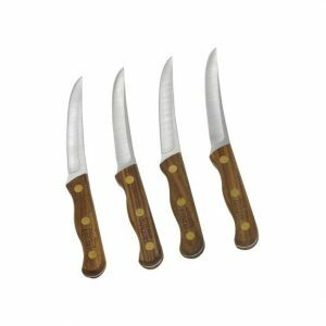 Najboljša možnost noža za zrezek: Čikaški jedilni pribor 4-delni komplet nožev za zrezek Najboljša možnost noža za zrezke: Čikaški jedilni pribor 4-delni komplet nožev za zrezke