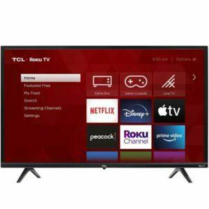 Opțiunea țintă de vinerea neagră: televizor HD Smart Roku din seria 3 TCL de 32 "
