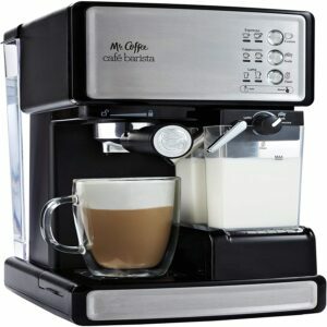 Nejlepší možnost pro Latte Machine: Mr. Coffee Espresso a Cappuccino Maker