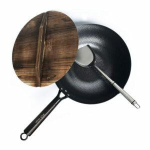 A melhor opção de wok de aço carbono: receitas incrementadas de aço de carbono wok