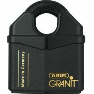 A melhor fechadura para opções de unidades de armazenamento: ABUS 3780 Granit Alloy Steel Cadeado