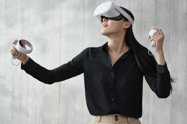 La migliore opzione regalo di viaggio: cuffie per realtà virtuale Oculus Quest 2
