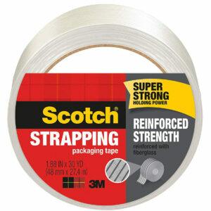 Καλύτερες επιλογές ταινιών συσκευασίας: Scotch Brand Strapping Tape