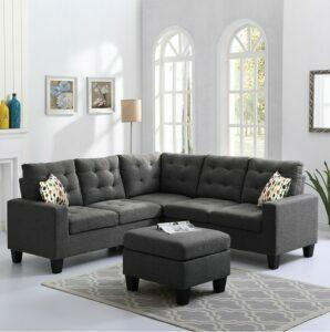 El mejor sofá seccional: Andover Mills