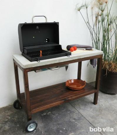 DIY vonkajšia kuchyňa - Ako postaviť grilovací vozík