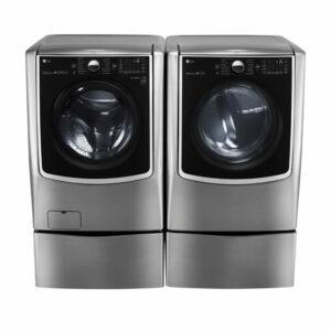 A melhor opção de lavadora e secadora: Lavadora e secadora DLEX9000V LG Electronics WM9000HVA