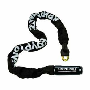 A melhor opção de cadeado para bicicleta: corrente de cadeado integrado para bicicleta Kryptonite Keeper 785