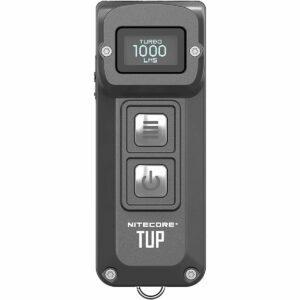 최고의 키체인 옵션: Nitecore TUP 1000 루멘 RCHRGBL 키체인