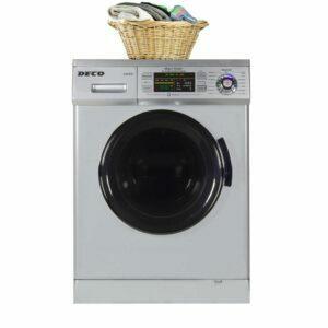 A melhor opção de lavadora multifuncional: DECO High-Efficiency Elétrica All-in-One Washer Dryer