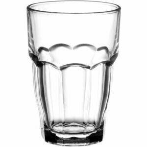 Лучший вариант стаканов для питья: стаканы Bormioli Rocco Rock Bar 16-1 / 4 унции, штабелируемые