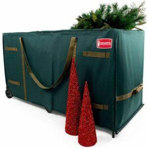 A melhor opção de bolsas para árvores de Natal: TreeKeeper gigante Rolling Tree Storage Bag