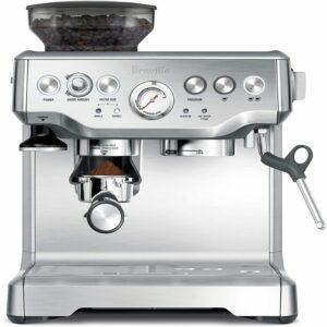 Labākais latte automāta variants: Breville BES870XL Barista Express espresso automāts
