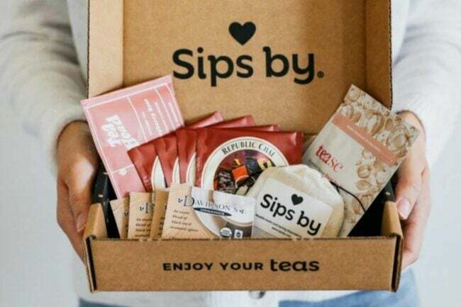 საუკეთესო სააბონენტო საჩუქრების ვარიანტები: Sips by Digital Personalized Tea Subscription სასაჩუქრე ბარათი