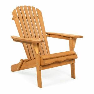 La meilleure option de cadeau pour la fête des pères: chaise adirondack pliante en bois de Best Choice Products