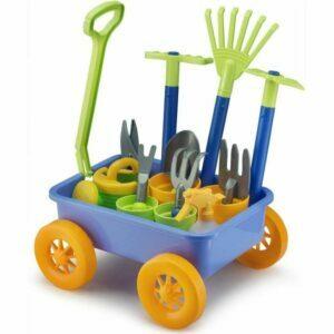 Najboljša možnost vrtnih kompletov za otroke: Liberty Imports Vrtni vagon in orodje Set igrač