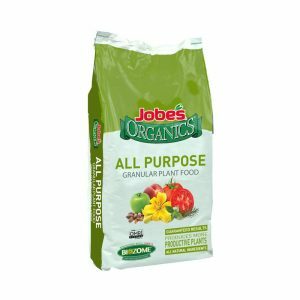 La mejor opción de fertilizante para el jardín: fertilizante granular para todo uso de Jobe's Organics