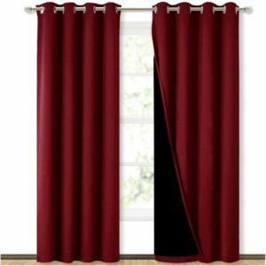 As melhores opções de cortinas à prova de som: NICETOWN 100% Blackout Curtains