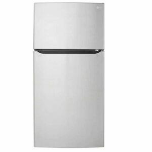 Найкращий варіант холодильника з морозильною камерою: LG Electronics 23,8 куб. фути Верхній холодильник з морозильною камерою
