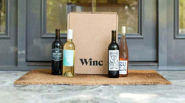 Opção de presentes de última hora para o dia das mães Winc Wine Subscription