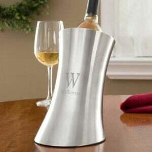 Opcija graviranih darova: personalizirani rashladni uređaj za vino od nehrđajućeg čelika