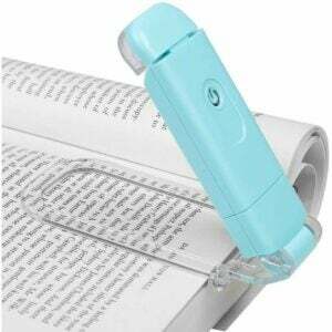 पुस्तक प्रेमी उपहार विकल्प: DEWENWILS USB रिचार्जेबल बुक लाइट