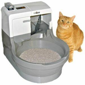 最高のトイレオプション：CatGenieセルフウォッシングセルフフラッシングキャットボックス