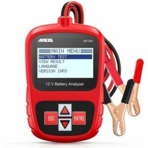 Najlepsza opcja testera akumulatorów: Tester akumulatorów samochodowych ANCEL BST200 12V 100-1100