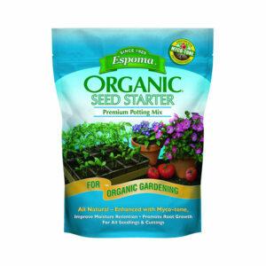 A melhor opção de mistura inicial de sementes: Espoma Seed Starter Potting Mix Natural & Organic