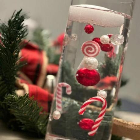 Etsy a utilisé des décorations de Noël bougie flottante