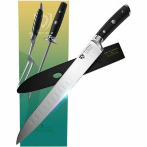 De bästa alternativen för brisketkniv: DALSTRONG Carving Knife & Fork Set