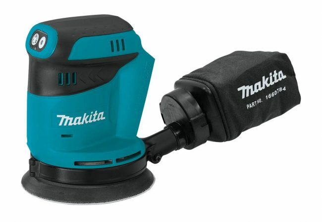 Det bästa alternativet för slipmaskin: Makita 18V slumpmässig bandslipmaskin